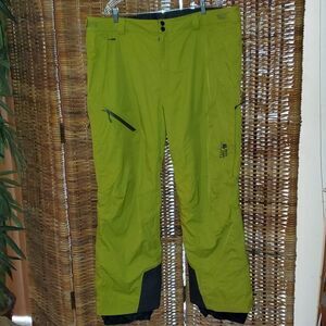 Mountain Hardwear Recco Dry Q Thermal Q Ski Snowboard Pants XXL